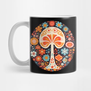 Retro Mushroom Mug